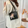 Bolso de Mano Cuadrado Pequeño de Moda de este Año para Mujer, Nuevo Modelo Invierno 2025, Patrón Tejido, Bolso de Hombro de Lujo Ligero, Bolso Cruzado a la Moda