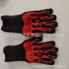 Guantes de Silicona para Barbacoa de Alta Temperatura Antiescaldaduras Guantes para Horno Aislamiento Térmico para Horno de Microondas Guantes Protectores de Seguridad contra Incendios