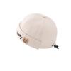 Gorra de piso de estilo coreano de primavera y otoño con letras de oso para niño, delgada, a juego, para bebé, para viajar, personalizada, para niños, de melón, para primavera