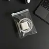 Un lote de pendientes pulsera bolsa de joyería esmerilada almacenamiento empaque cremallera portátil hebilla EVA a prueba de polvo acabado portátil