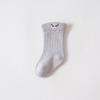 Calcetines de Invierno de Dibujos Animados para Bebé de Vellón Coral a Media Pantorrilla, Forrados de Vellón, Gruesos, Calcetines Cálidos para Piso, Calcetines Antideslizantes para Bebés y Niños Pequeños