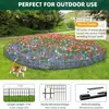 Valla Protectora de Metal Antióxido Transfronteriza de Amazon Valla para Animales Pequeños Valla de Límite para Patio Exterior Valla Barrera para Mascotas
