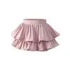 Saia Plissada em Camadas de Bolo Infantil 2026 Outono Nova Estilosa Saia Curta para Meninas Saia Bufante de Bebê Vestido de Princesa