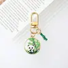 Nuevo Llavero de Metal de Panda Lindo Dibujo Animado Lindo Divertido Colgante de Llavero de Panda Colgante para Bolso de Hombres y Mujeres