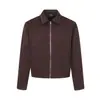 Chaqueta Ares Año del Caballo Cleanfit Texturizada Decorada con Remaches Solapa Chaqueta de Moda para Hombre