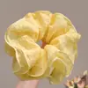 Goma para el pelo dulce floral estilo bosque para mujer, coleta suave y de alta gama estilo coreano, cuerda grande para el pelo, accesorio para el pelo de Ins, accesorio para la cabeza