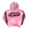 2024 Outono e Inverno Novo Europeu e Americano High Street Retro Carta Impressa Hoodie Trendy Casal Calças de Suéter