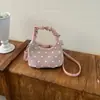 Shuai Mi Jia Moda Viaje Bolso de Hombro Sencillo 2026 Otoño Nuevo Modelo Bolso de Mano Casual Texturizado Realza la Apariencia Bolso Cruzado