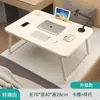 Mesa Pequeña para Cama, Mesa Plegable para Ventana de Mirador, Escritorio para Habitación de Estudiantes junto a la Cama, Soporte para Laptop, Escritorio de Oficina para Personas Perezosas