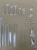 Nuevos Accesorios para Bodas Rodajas de Hielo Guía de Camino de Cristal Hielo Candelabro Multicapa Hoja Acrílica Decoración de Candelabro de Cristal