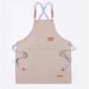 Delantal Impermeable y a Prueba de Aceite para Catering, Logo Personalizado, Ropa de Trabajo para Hombres, Cocina, Uso Doméstico, Nuevo Delantal de Cocina para Mujeres, Delgado con Texto Impreso