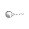 Corrente de Extensão para Chaveiro de Metal com Fecho Lagosta, Vários Tamanhos, Corrente de Chaveiro, Acessórios para Joias DIY, Pingente de Contas para Boneca