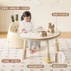Mesa de Cacahuete para Niños Mesa de Aprendizaje para Bebés Mesa para Bebés Elevable Mesa de Educación Temprana para Jardín de Infancia Mesa para Área de Lectura Infantil