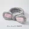 Diadema Linda para Lavarse la Cara, Nueva Diadema de Peluche Elegante para Mujeres, Cinta para el Cabello Antihumedad para Lavar