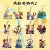 Llavero Acrílico Zootopia 2 Nick Judy Gary Mismo Estilo Colgante de Bolsa Doble Cara Periférico