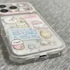 Funda para Teléfono de Foca Pequeña de Dibujos Animados Linda Manzana 17Promax Adecuada para 16Promax Doble Capa 15pro Nuevo 17