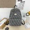 Nueva Marca de Moda Mochila Escolar para Hombre Mochila Americana de Moda con Estampado Gran Capacidad Estilo Pareja Mochila Casual de Viaje para Hombre