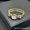 Novo Colar de Pérolas Naturais Barrocas Inlaid com Pingente de Diamante Tcheco de Ametista Estilo Personalizado Conjunto de Joias Feito à Mão