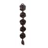 Peluca para Mujer Trenzas de Cabello Largo Trenzas de Burbuja Cola de Caballo Trenzas de Linterna Popular en Línea Trenzas de Boxeadora Popular en Línea Dulce Cool Doble Cola de Caballo Trenzas Falsas