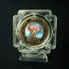 Moneda Conmemorativa One Piece Medalla Conmemorativa Rey Marino Animación Popular Alrededor de Mano Regalo de Cumpleaños Colección de Monedas Regalo