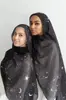 Serie de acuarela de Amazon transfronteriza Chal de poliéster satinado estilo étnico Bufanda para la cabeza de mujer étnica en stock