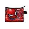 Monedero transfronterizo de Spider-Man, poliéster, dibujos animados, animación, tarjetero portátil, bolsa de almacenamiento cuadrada de moda