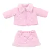 Roupas de Boneca de Pelúcia de Inverno Novas de 18 polegadas para Bonecas American Girl, Roupas e Acessórios de Boneca Estilo Chanel Atacado