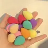 24 Piezas de Plantilla de Plástico Recortada con Estampado de Flores para Frotar Esquinas de Ojos y Rostro de Niños y Adultos Plantilla Molde de Pintura