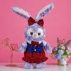 Solo Ropa de Bebé Oso de Peluche Articulado Lina Tamaño Mediano Llevando un Mono de Osito de Peluche de 30 cm Talla S Belle