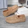 Nuevos Zapatos Birkenstock Otoño/Invierno 2026 Piel Mate Retro Suela Suave Cómodos Punta Redonda Sin Cordones Casuales Zapatos para Hombre