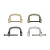 Tornillo tornillo hebilla D accesorios de ferretería para equipaje tensor de metal tornillo móvil hebilla para bolsa hebilla para colgar correa de hombro