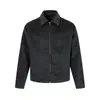 Chaqueta de Lana Lisa Retro Americana Otoño Nueva Abrigo Cleanfit Versátil Cuello Solapa Top Corto Tendencia