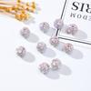 16mm Perla de Madre Diamante Bola Shell Diamante Bola DIY Accesorios Hechos a Mano Bola Redonda Venta Caliente Transfronteriza Joyería Tendencia de Tiktok