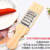 Rallador y rebanador multifuncional de acero inoxidable y cobre para rábano, papa, tamaño tabla de pino, cepilladora para rábano, cepilladora para polvo