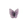Pendientes de mariposa con destellos de diamante y partículas de súper hada de estilo coreano, accesorios para el cabello, tocado, parches femeninos, material al por mayor