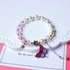 Pulsera de estilo chino de otoño limitada historia de flores alto valor de color cambio de color pulsera femenina menos pulsera de bosque joyería de esmalte coloreado al por mayor