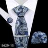 Mancuernillas cuadradas de corbata alta para hombre traje Vestido Negocios Banquete Boda Poliéster Corbata Larga Fábrica de Shengzhou
