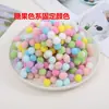 Pompones Manualidades Bolas de Pelusa Decoración Navideña Accesorios Sin Desprendimiento Polipropileno Bolas de Felpa de Colores 1-4 cm Accesorios para Diadema Infantil