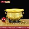Cuenco Tesoro Doble Dragón de Cobre Niu Ju Shan, un Símbolo de Regalos para Apertura de Tiendas y Decoraciones de Oficina