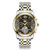 WISKAI Reloj Suizo Genuino para Hombre Tourbillon Mecánico Tendencia de Negocios Simple Impermeable Reloj para Hombre