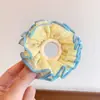 Goma para el pelo floral estilo ballet coreano para niños, accesorio para el pelo de alta gama, goma para el pelo que no se enreda para niñas, accesorio para moño