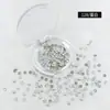 Dongzhou Diamante Redondo de Cristal 3mm Fundo Pontiagudo Diamante de Cristal K9 de Alta Qualidade Diamante para Nail Art Acessórios de Joias Fabricante