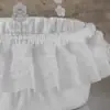 Cesta de Flores para Boda Estilo Occidental Blanca Portátil Cesta de Flores para Boda al Aire Libre Cesta de Pétalos Suministros para Boda Estilo Occidental Venta al por Mayor