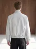 Chaqueta de Trabajo Desestructurada Bordada con Cuello Alto Estilo Americano para Hombre ARES, Top de Moda Otoñal de Corte Holgado para Hombre