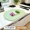 Nueva Tabla de Cortar Redonda Gruesa Antideslizante Práctica, Tabla de Cortar Tp para Cocina Casera, Adecuada para Cortar Frutas y Tabla de Cortar Resistente a Altas Temperaturas