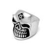 Anillo de calavera retro dominante calavera moda rock personalizada relieve de cabeza 1% anillo de dedo de calavera SA888