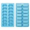 Molde creativo para cubitos de hielo directo de fábrica, grado alimenticio, caja de hielo congelado, juego de moldes para gelatina y pudín DIY