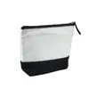 Estuche de Lona RPET Transfronterizo con Logo Personalizado, Bolsa Gruesa para Guardar Papelería, Neceser de Viaje con Cremallera para Mujer al por Mayor
