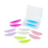 Almohadillas para Permanente de Pestañas Disponibles Super Delgadas Especiales de Queratina Suavizante Lifting de Pestañas Herramienta de Silicona para Peinar Pestañas