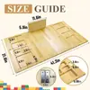 Torre de Actividades de Madera con Espacio de Almacenamiento, Torre de Actividades de Escritorio, Mesa de Juego Padre-Hijo de Madera Maciza para el Hogar
